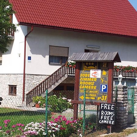 Plitvice House Milan Hotel Jezerce Exterior foto