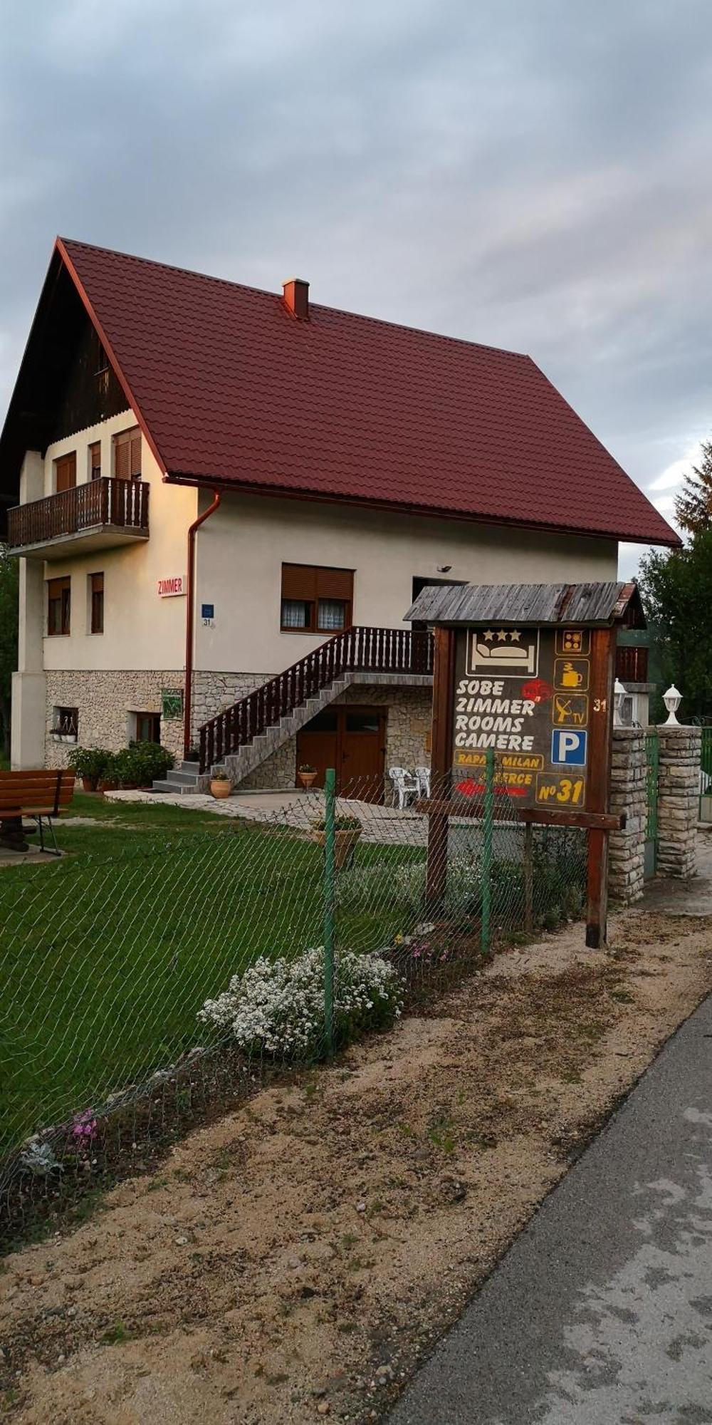 Plitvice House Milan Hotel Jezerce Exterior foto