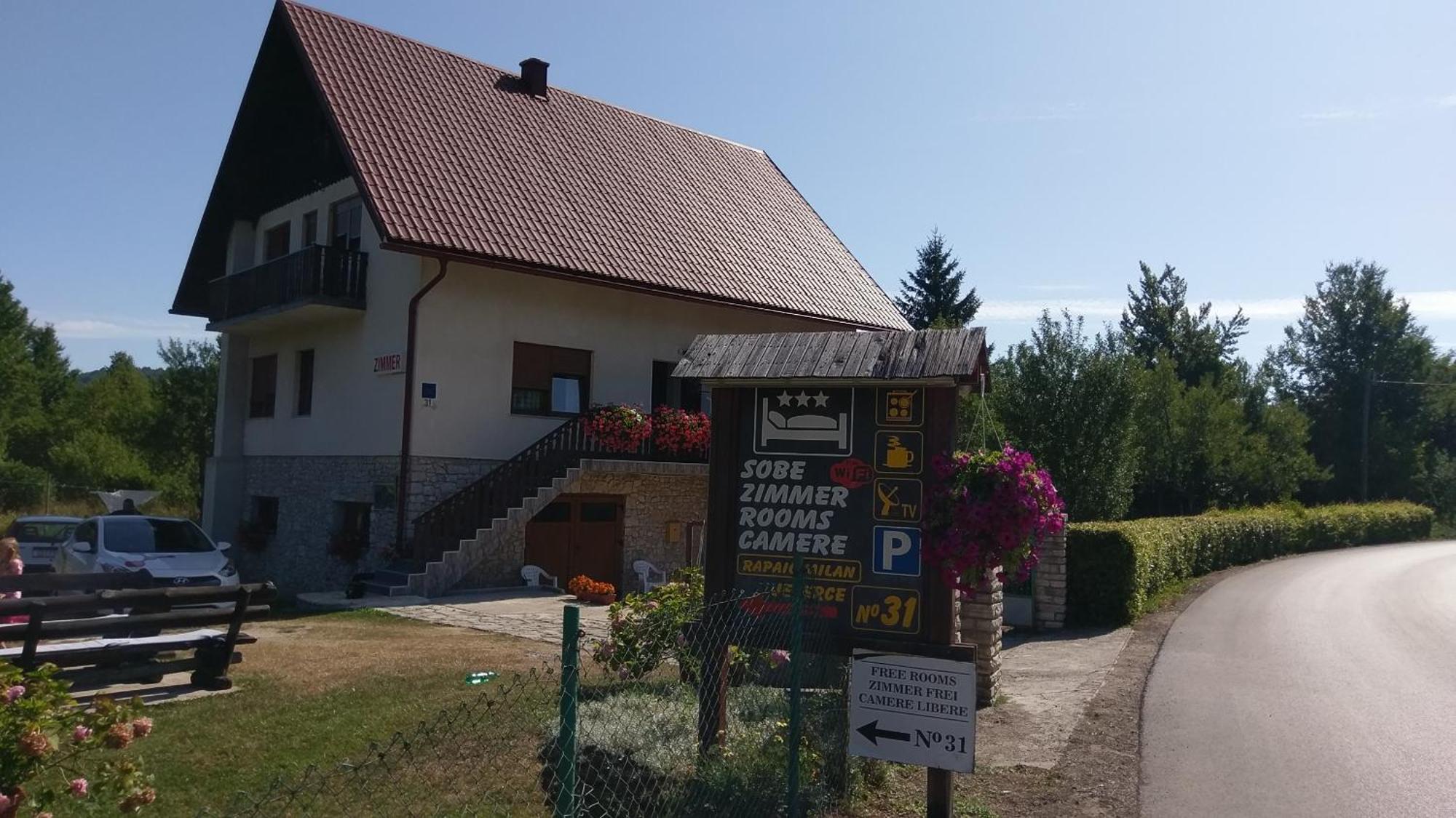 Plitvice House Milan Hotel Jezerce Exterior foto
